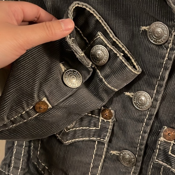 True Religion Corduroy Blazer Jacket XS - Picture 9 of 16